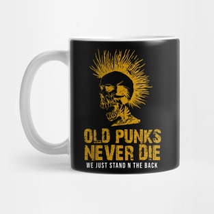 old punks never die Mug